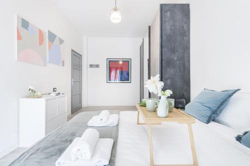 En eller flere senge i et værelse på Easylife - Milano - Borsi 2 - Navigli