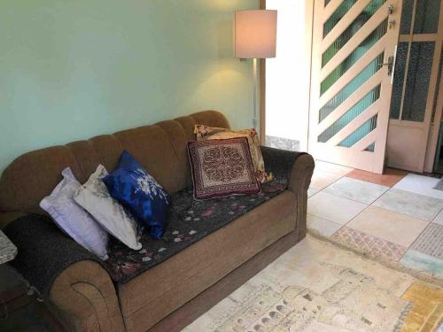 Ein Sitzbereich in der Unterkunft Casa de Campo, Pet friendly em Campo Alegre-SC