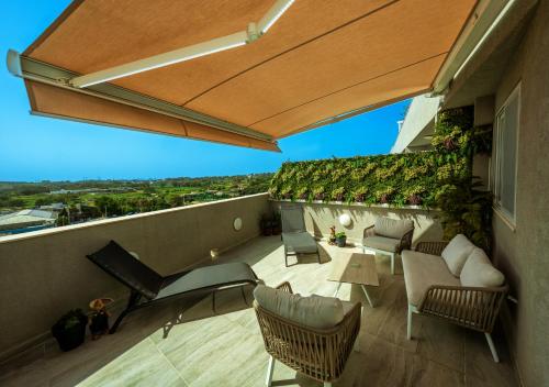 Amazing terraced apartment with free parking