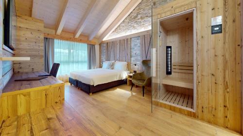 Posteľ alebo postele v izbe v ubytovaní Hotel Gardenia