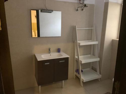 Kuchyň nebo kuchyňský kout v ubytování 1 bedroom Loft