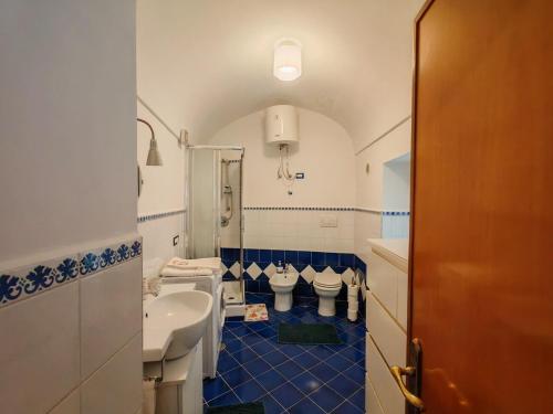 Koupelna v ubytování Casa Porpora