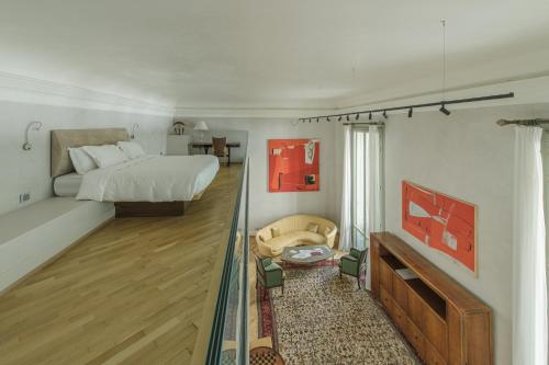 Un ou plusieurs lits dans un hébergement de l'établissement Galleria Vik Milano - Townhouse Galleria - Small Luxury Hotels of the World