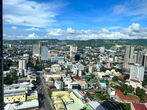 Γενική άποψη της πόλης Σεμπού ή θέα της πόλης από  αυτό το ξενοδοχείο διαμερισμάτων