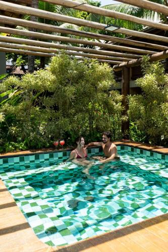Terra Boa Hotel Boutiqueの敷地内または近くにあるプール