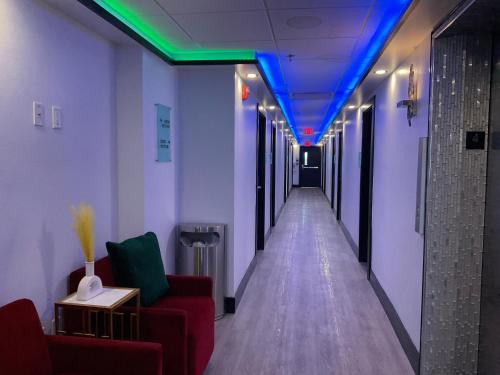 Un lugar para sentarse en The Streamline Hotel - Daytona Beach