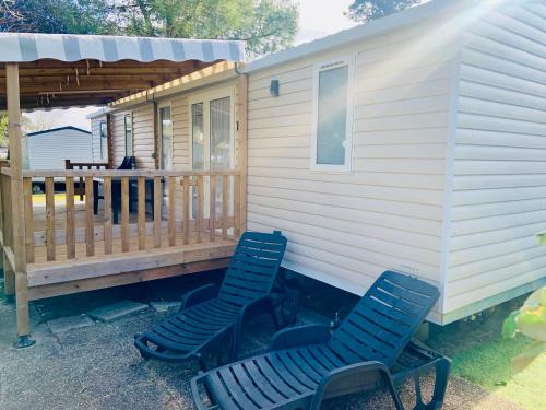 MOBIL HOME LUXUEUX de 3ch - CAMPING LA PIGNADE 4 Etoiles - RONCE-LES-BAINS - COTE ATLANTIQUE