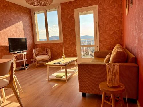 Appartement 3 chambres avec vue et parking