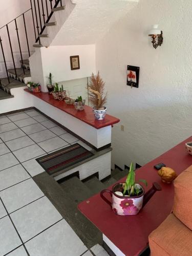 Posezení v ubytování Encantadora Casa con Jacuzzi Privado y Alberca