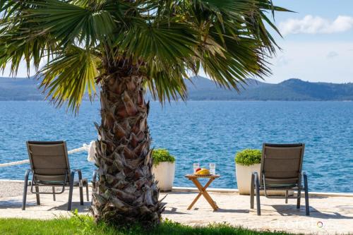 Luxury beachfront villa in Kožino, Zadar with stunning sea views