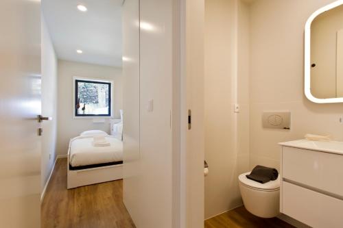 Koupelna v ubytování Gabi's House