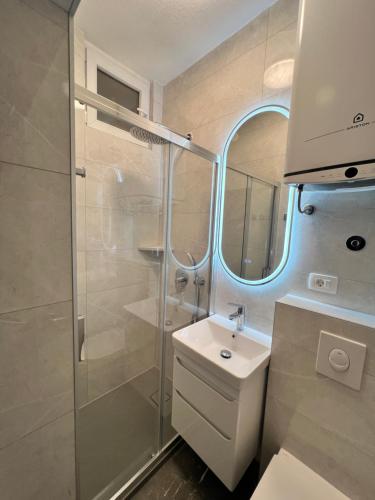 Kúpeľňa v ubytovaní Apartment A6 sea view