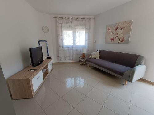 TV a/nebo společenská místnost v ubytování Apartment Kricin