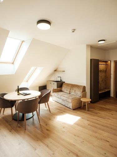 Hotel Neustifterにあるシーティングエリア