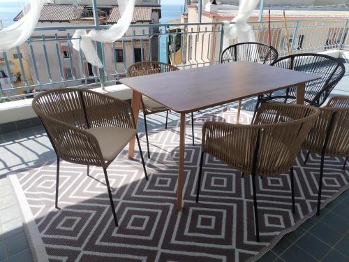 Et opholdsområde på Casa vacanze Camera con vista