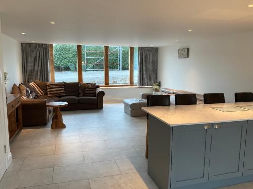 Χώρος καθιστικού στο Heathside Guest Suite