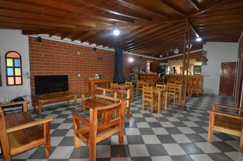 Εστιατόριο ή άλλο μέρος για φαγητό στο Hotel Campestre Alto lindo en Guatapé