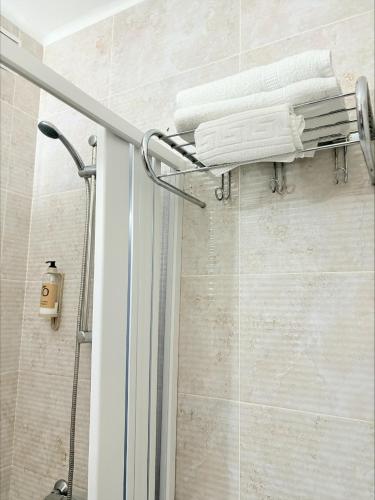 Koupelna v ubytování Hostal La Rosa