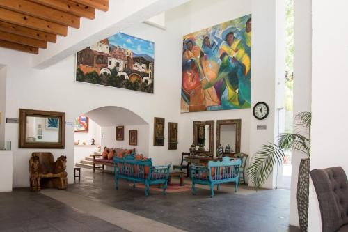 Χώρος καθιστικού στο Radisson Hotel Cuernavaca