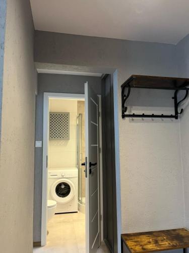 Koupelna v ubytování Apartament Dworska