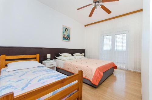 Katil atau katil-katil dalam bilik di Apartment Ivka