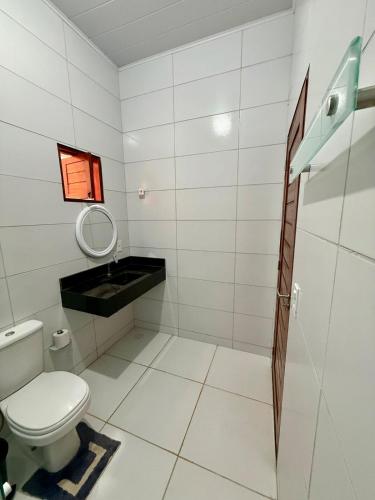 Bilik mandi di Aconchego no Litoral Sul