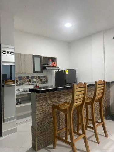 Kuchyň nebo kuchyňský kout v ubytování APARTAMENTO DORADAL