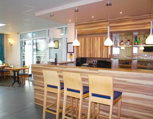 Lounge nebo bar v ubytování ITM Hotel an der Bille