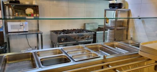 Küche/Küchenzeile in der Unterkunft Hotel RUTA365