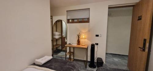Koupelna v ubytování Hotel RUTA365