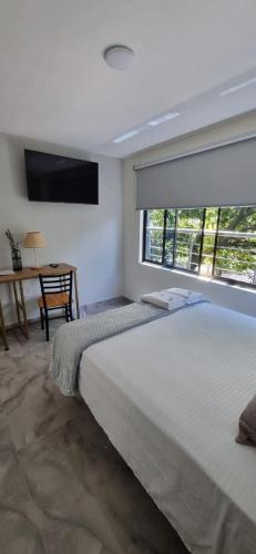 Ein Bett oder Betten in einem Zimmer der Unterkunft Hotel RUTA365