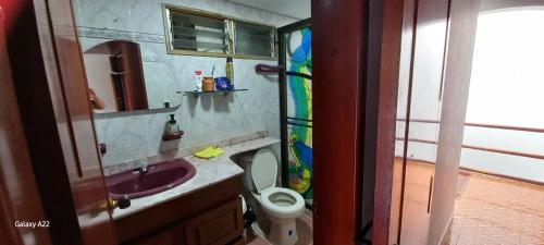 Et badeværelse på Finca Villla las Palmas