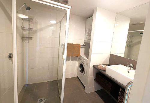Un baño de Alpine View Apartments