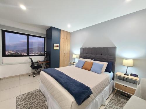 Χώρος καθιστικού στο Silvertop - A magical apartment with great view