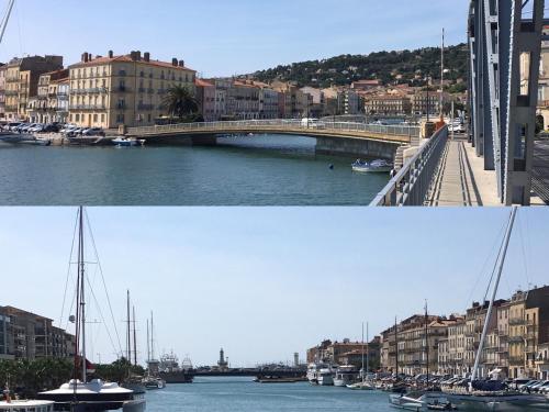 Photo de la galerie de l'établissement Studio Sète avec vue marina, proche plage - FR-1-338-611, à Sète