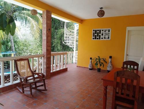 Balkón nebo terasa v ubytování Apartment in Finca Mayfran