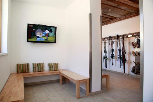 Μια τηλεόραση ή/και κέντρο ψυχαγωγίας στο Alpenhotel Seiler
