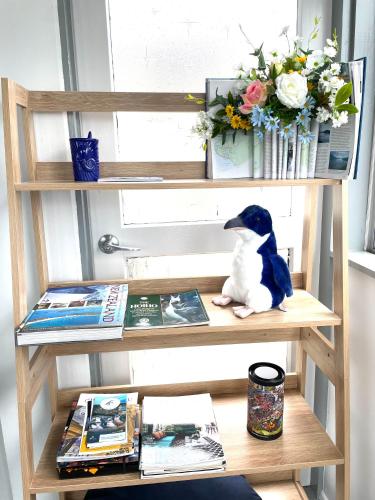 Die Bibliothek in der Ferienwohnung