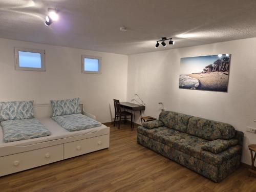 Posezení v ubytování Ferienwohnung Knoerck Weikersheim