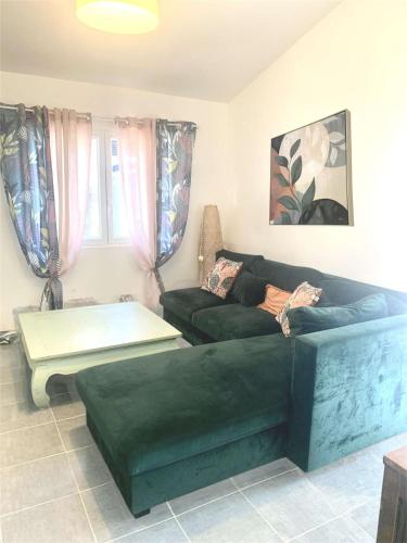 Postel nebo postele na pokoji v ubytování Gîte Les Durands