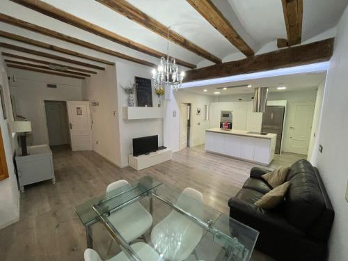 Et tv og/eller underholdning på Amplio apartamento en centro histórico