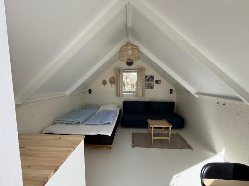 Postel nebo postele na pokoji v ubytování Frederiksværk Camping & Hostel