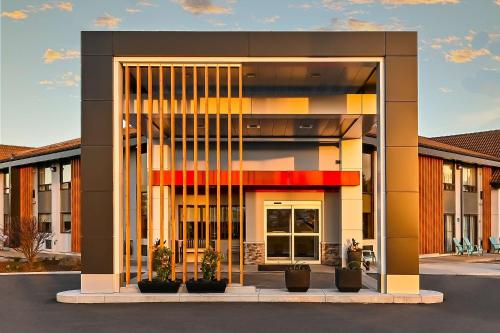 a rendering of a hospital building at Comfort Inn in Saint Thomas