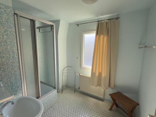 Koupelna v ubytování Hotel "Zur schönen Aussicht"