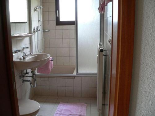 Ένα μπάνιο στο Panorama Seeblick