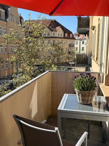 Μπαλκόνι ή βεράντα στο ElbDreams Cozy Design Apartment