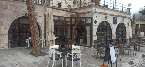 Restoran atau tempat lain untuk makan di Harkasos Cave Hotel