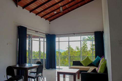 Ruang duduk di The View Residence