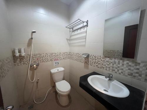 Koupelna v ubytování Hotel Cepu Indah 1