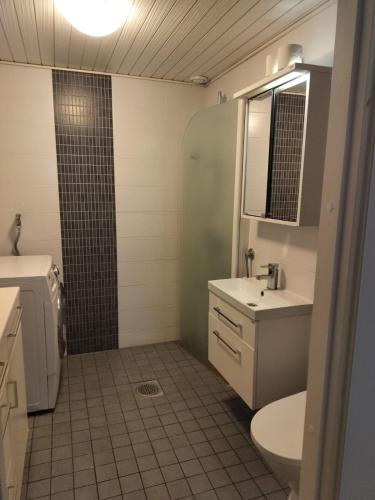 Koupelna v ubytování Rypys 74 X